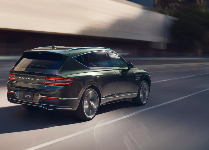 2025 Genesis GV80 safety features.