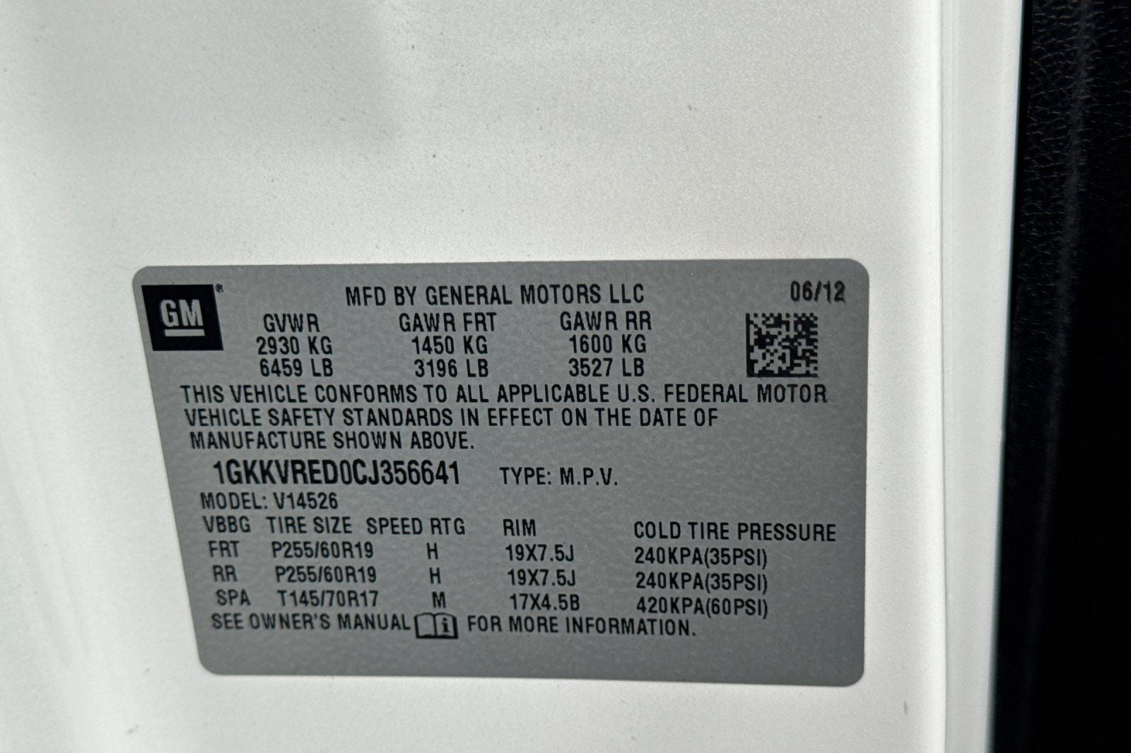2012 GMC Acadia SLT-1
