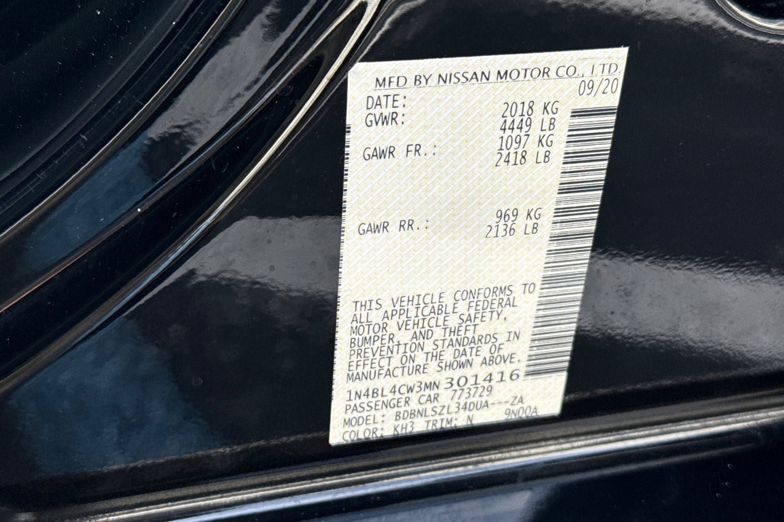 2021 Nissan Altima 2.5 SR