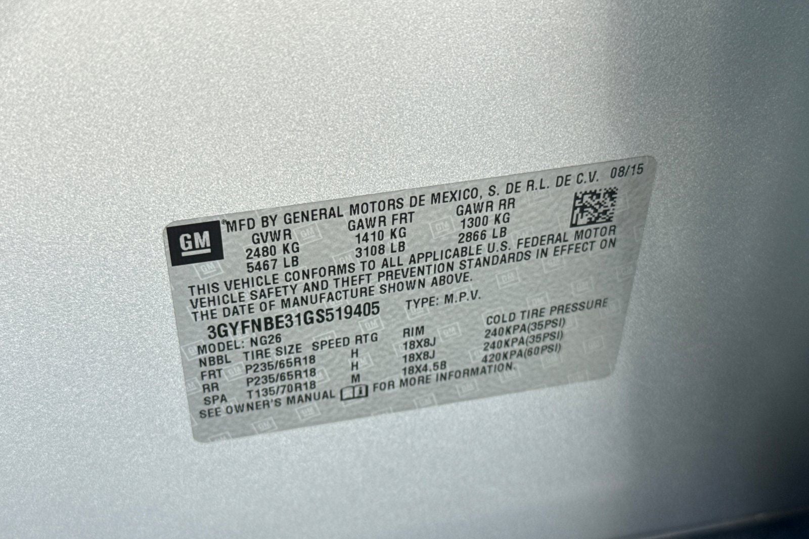 2016 Cadillac SRX Luxury