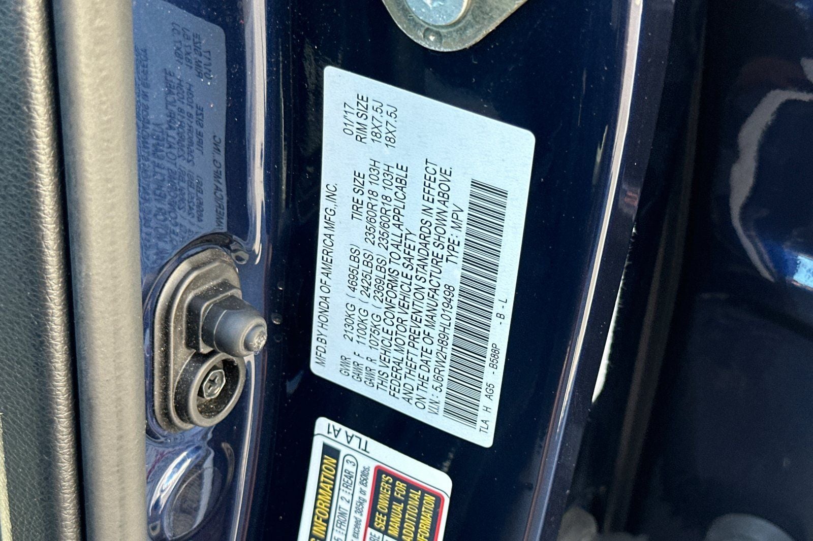 2017 Honda CR-V EX-L