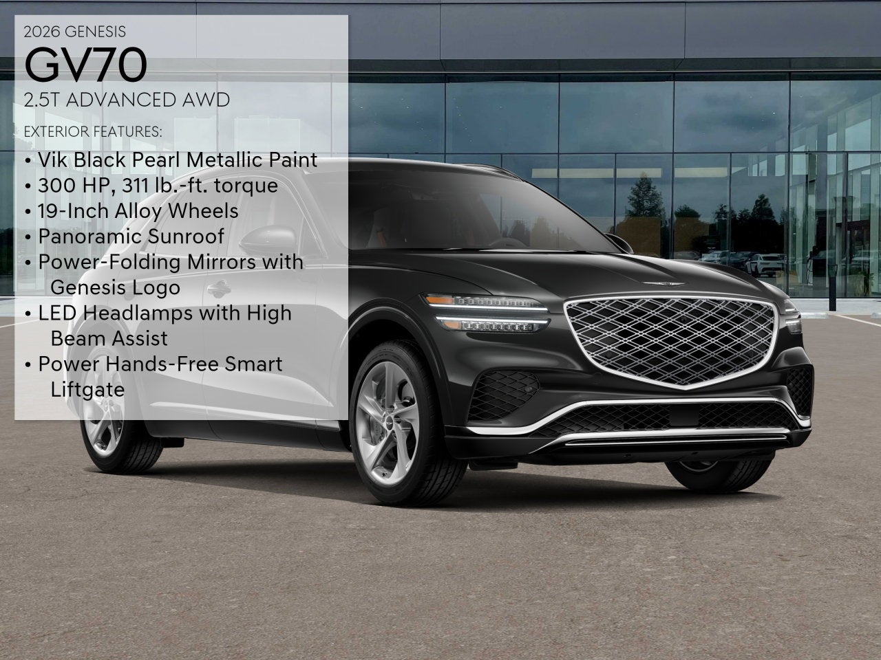 2026 Genesis GV70 2.5T ADVANCED
