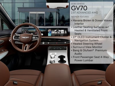 2026 Genesis GV70 2.5T ADVANCED