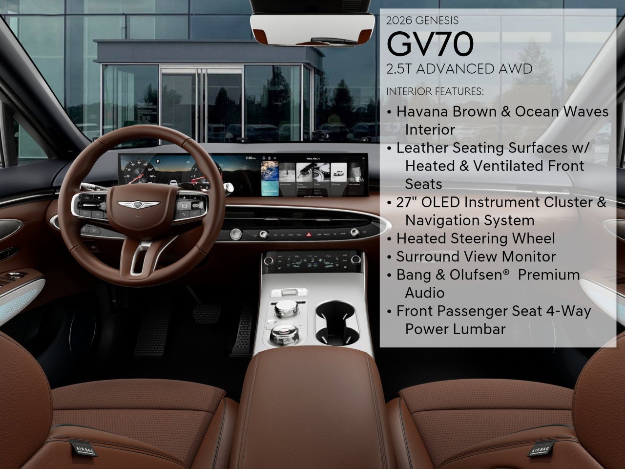 2026 Genesis GV70 2.5T ADVANCED