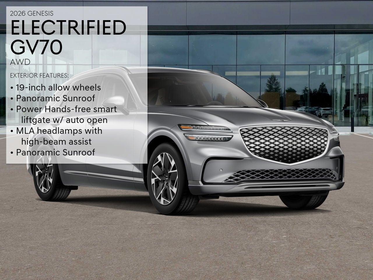 2026 Genesis Electrified GV70 STANDARD