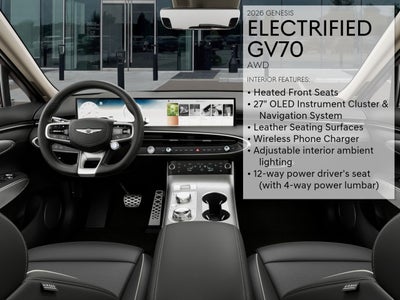 2026 Genesis Electrified GV70 STANDARD