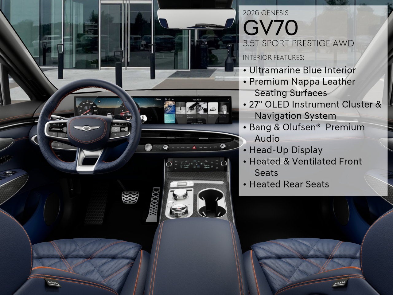 2026 Genesis GV70 3.5T Sport Prestige