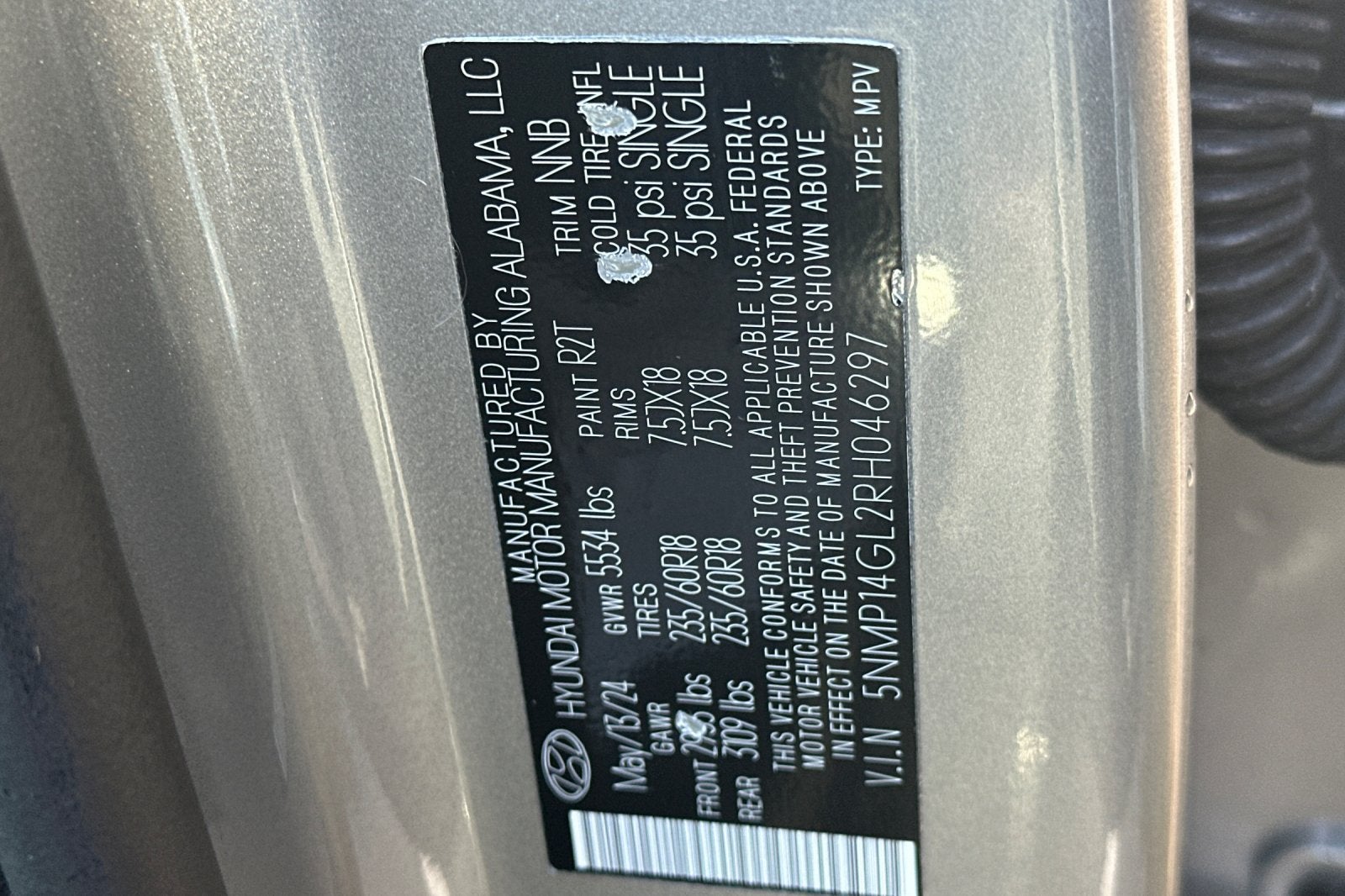 2024 Hyundai Santa Fe SE