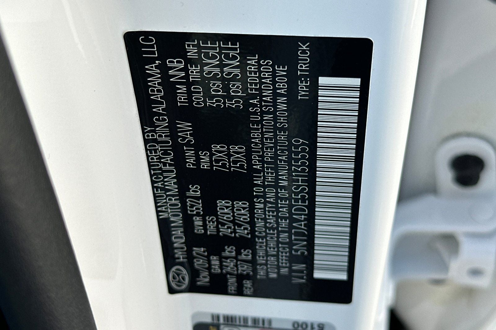 2025 Hyundai Santa Cruz SE