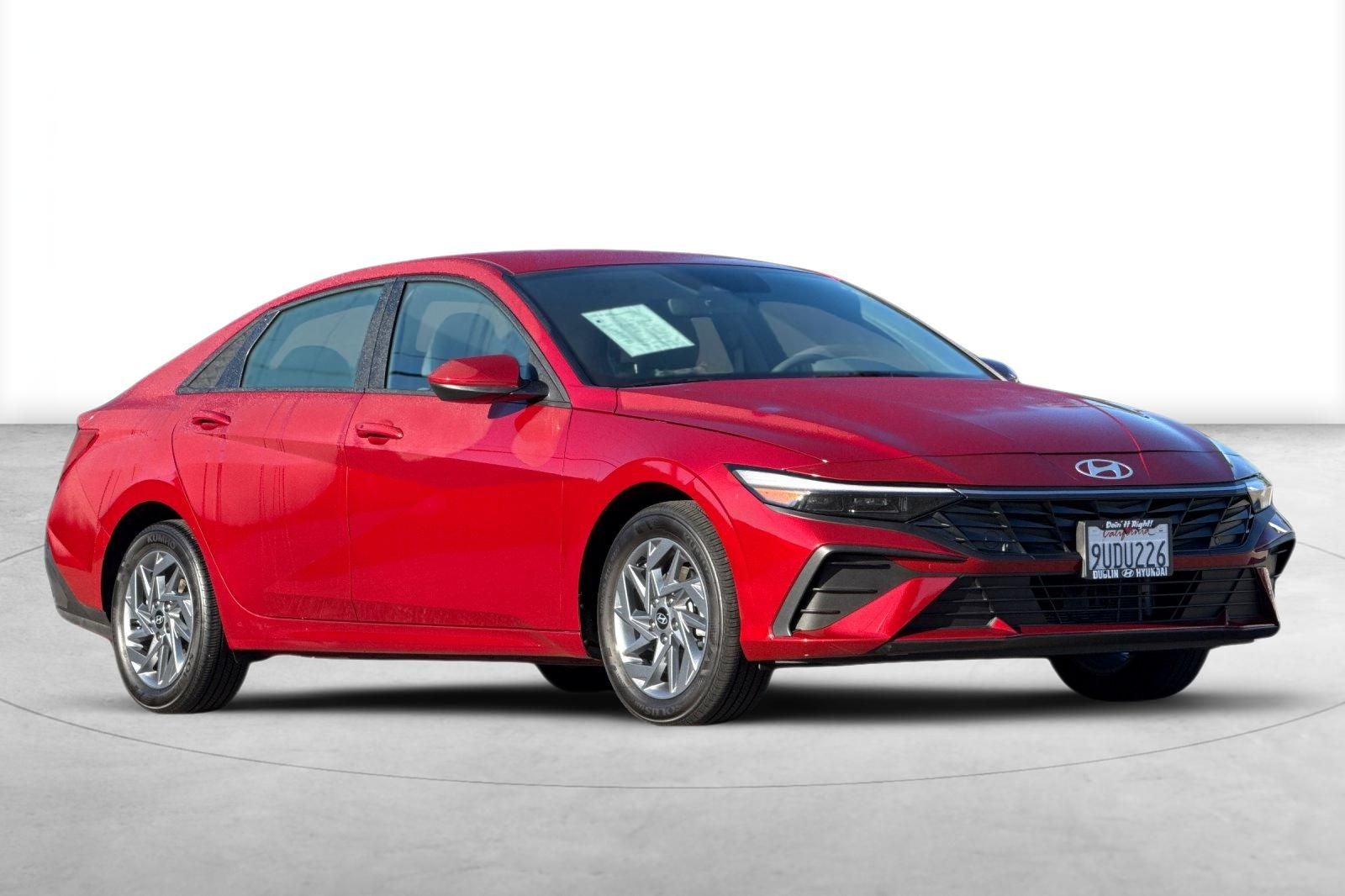 2025 Hyundai Elantra Hybrid Blue