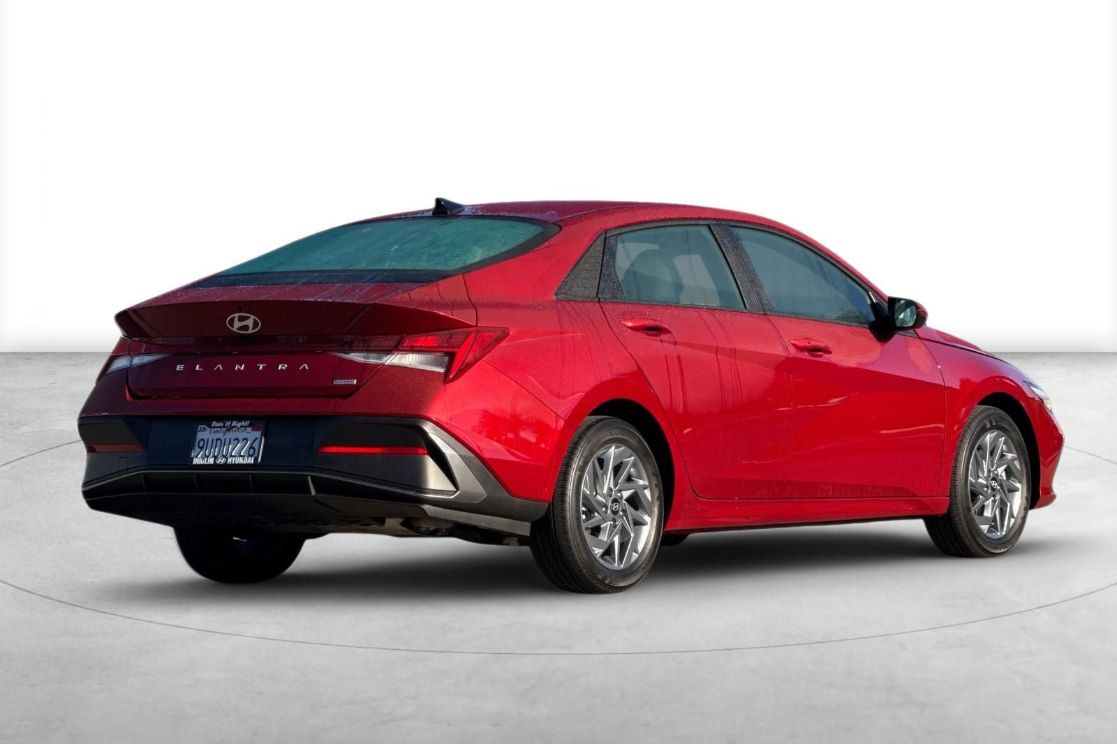 2025 Hyundai Elantra Hybrid Blue