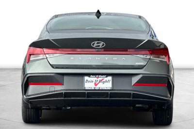 2026 Hyundai Elantra Hybrid Blue