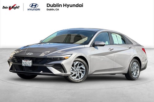 2025 Hyundai Elantra Hybrid Blue