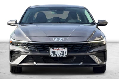 2025 Hyundai Elantra Hybrid Blue