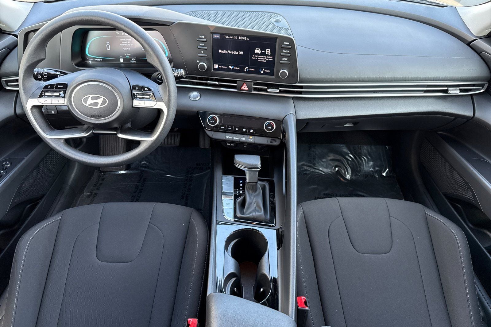 2025 Hyundai Elantra Hybrid Blue