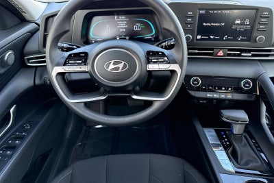 2025 Hyundai Elantra Hybrid Blue