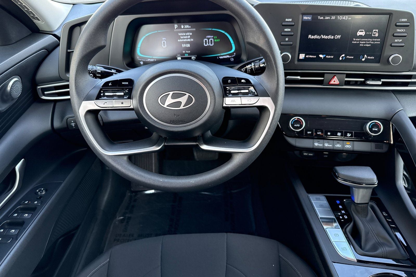 2025 Hyundai Elantra Hybrid Blue