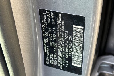 2025 Hyundai Elantra Hybrid Blue