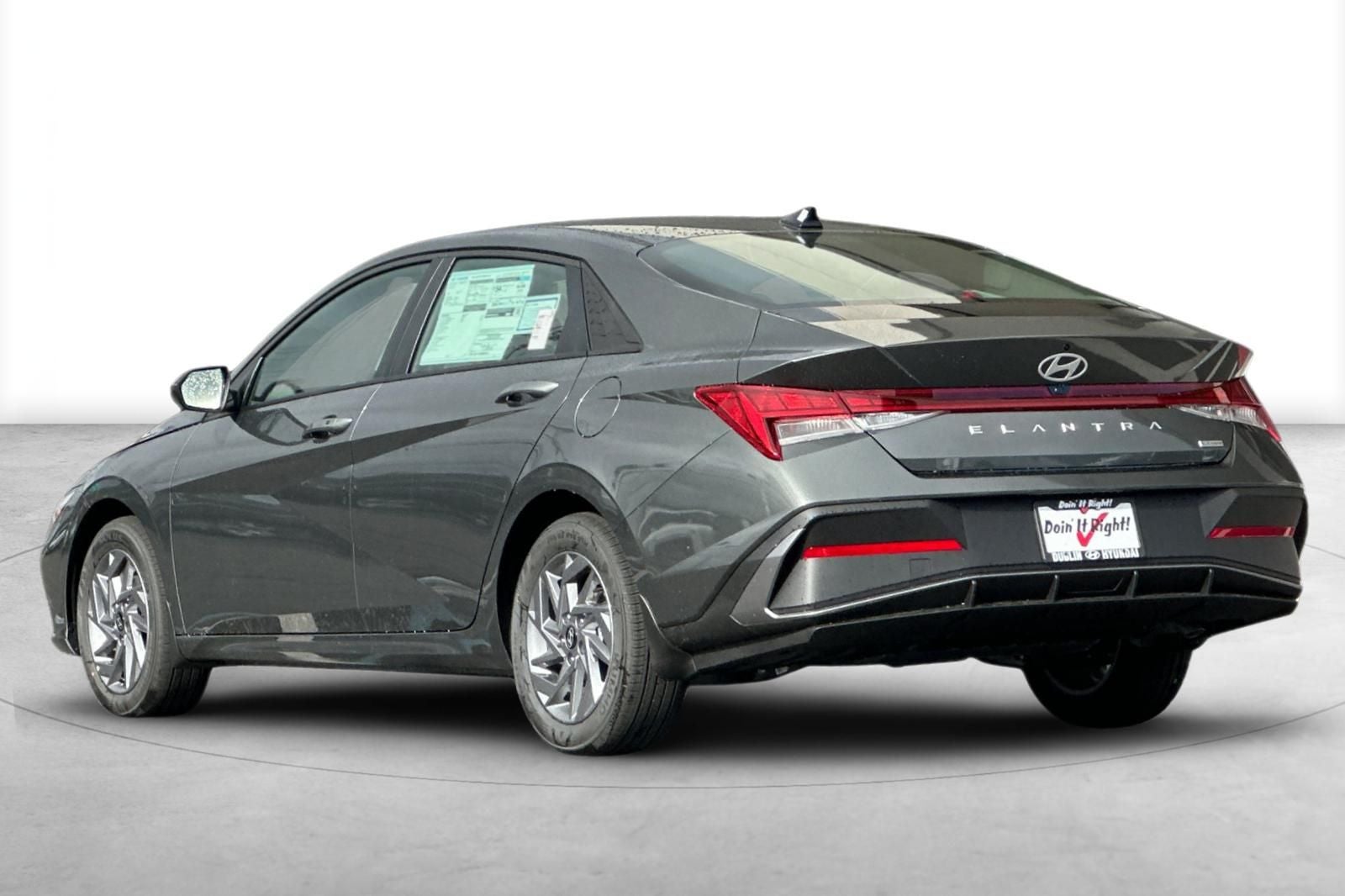 2026 Hyundai Elantra Hybrid Blue