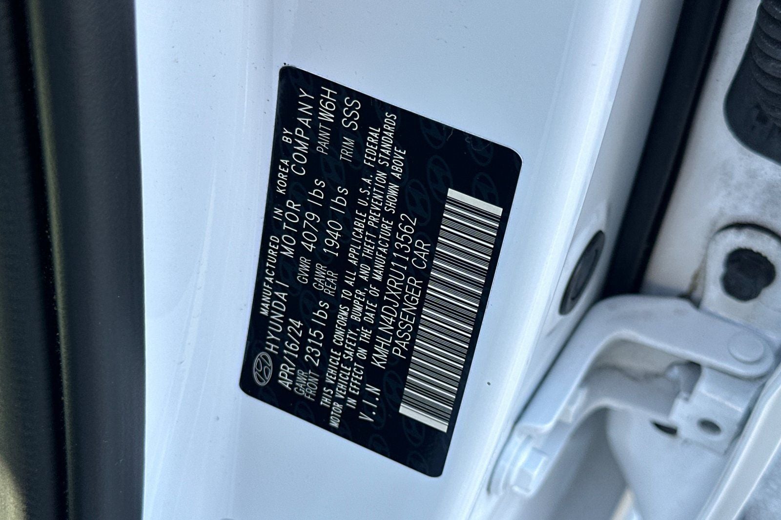 2024 Hyundai Elantra Hybrid Limited