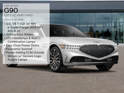 2026 Genesis G90 3.5T E-SC MHEV