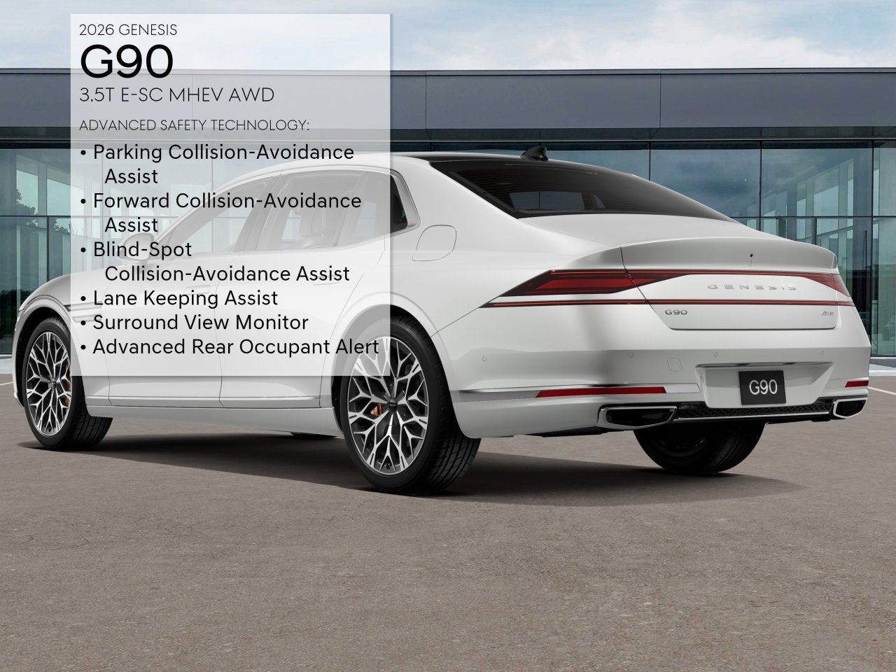 2026 Genesis G90 3.5T E-SC MHEV