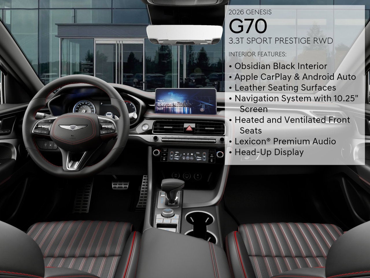 2026 Genesis G70 3.3T SPORT PRESTIGE