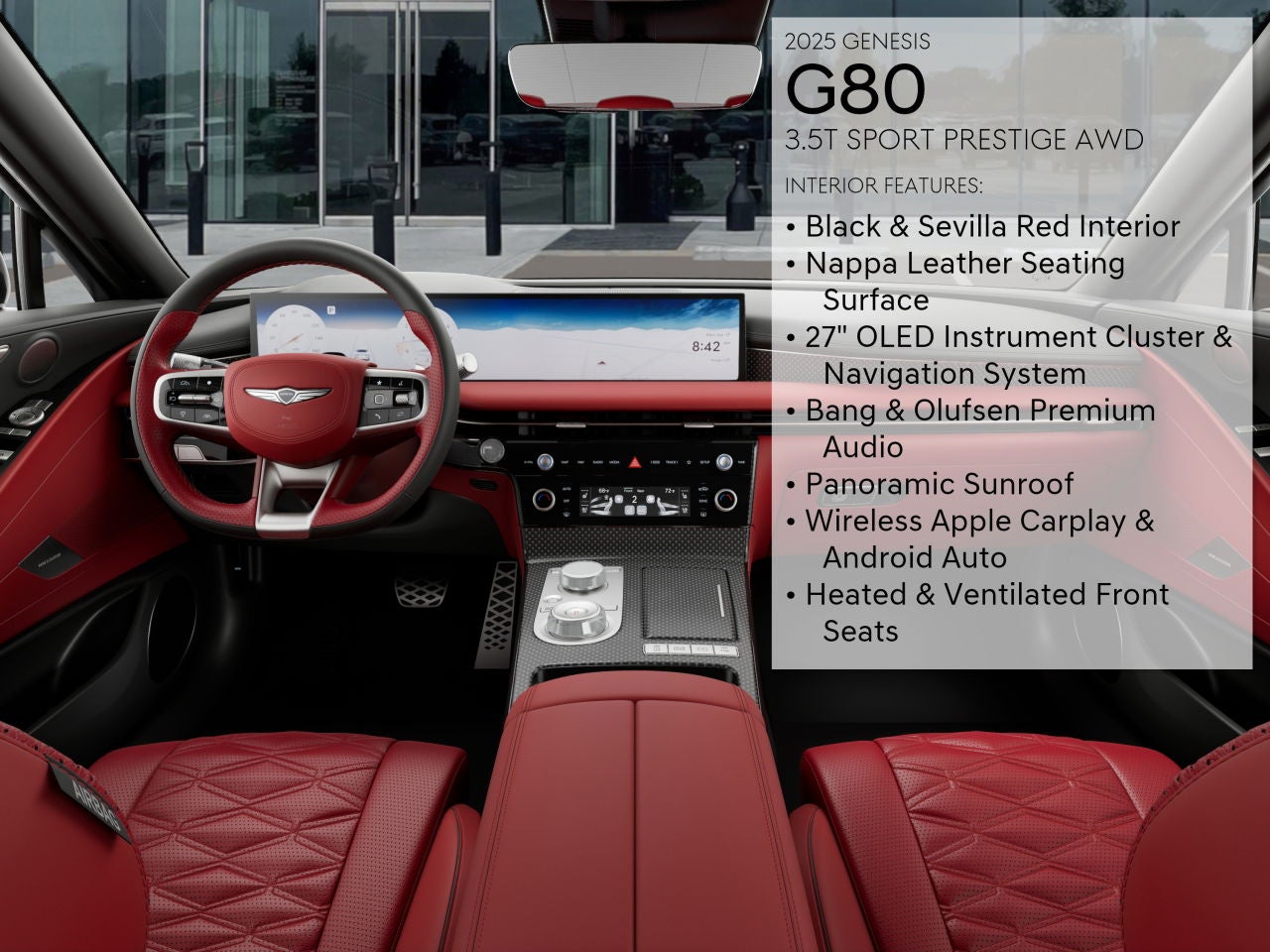 2025 Genesis G80 3.5T SPORT PRESTIGE