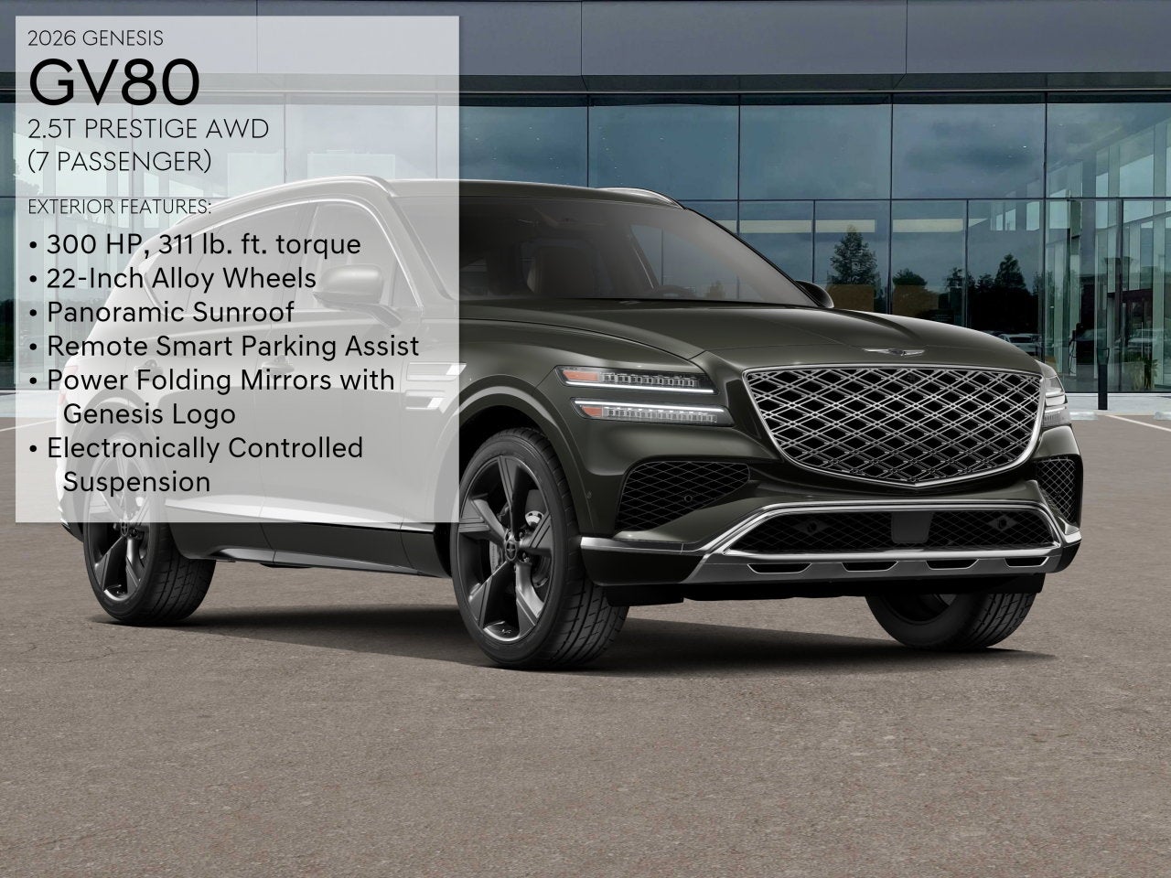 2026 Genesis GV80 2.5T Prestige