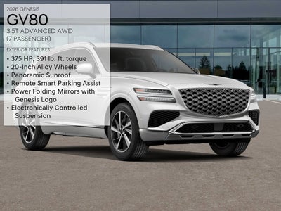 2026 Genesis GV80 3.5T ADVANCED