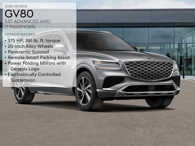 2026 Genesis GV80 3.5T ADVANCED
