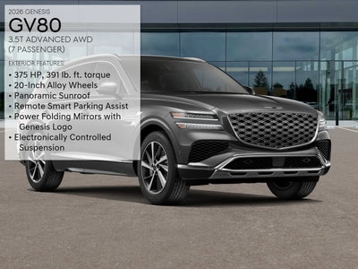 2026 Genesis GV80 3.5T Advanced