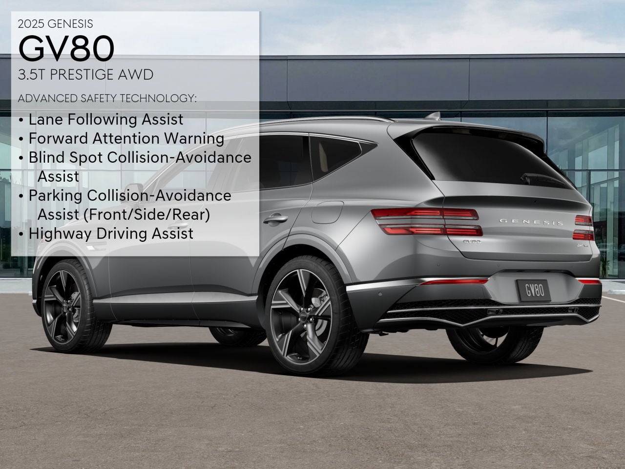 2025 Genesis GV80 3.5T PRESTIGE