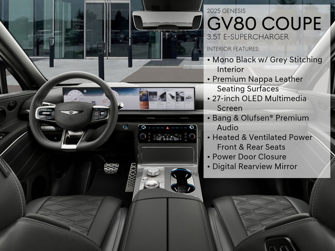 2025 Genesis GV80 Coupe 3.5T e-SC