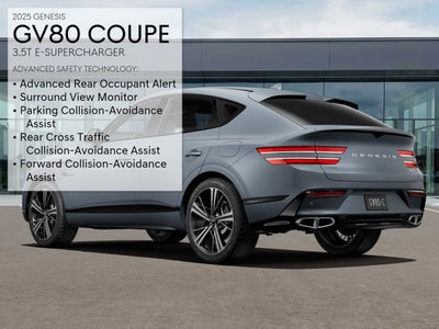 2025 Genesis GV80 Coupe 3.5T e-SC
