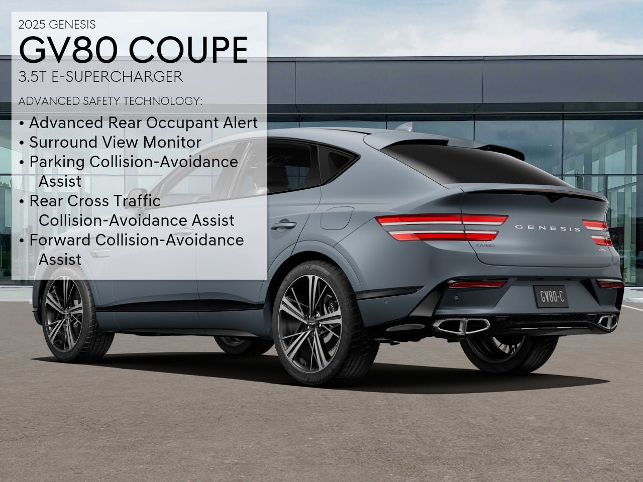 2025 Genesis GV80 Coupe 3.5T e-SC