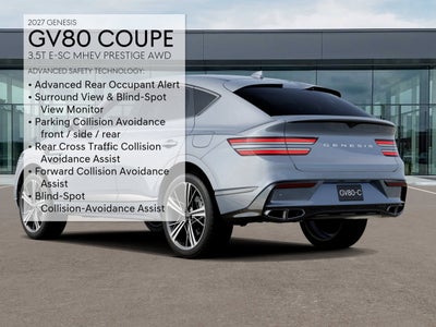 2027 Genesis GV80 Coupe 3.5T E-SC MHEV PRESTIGE