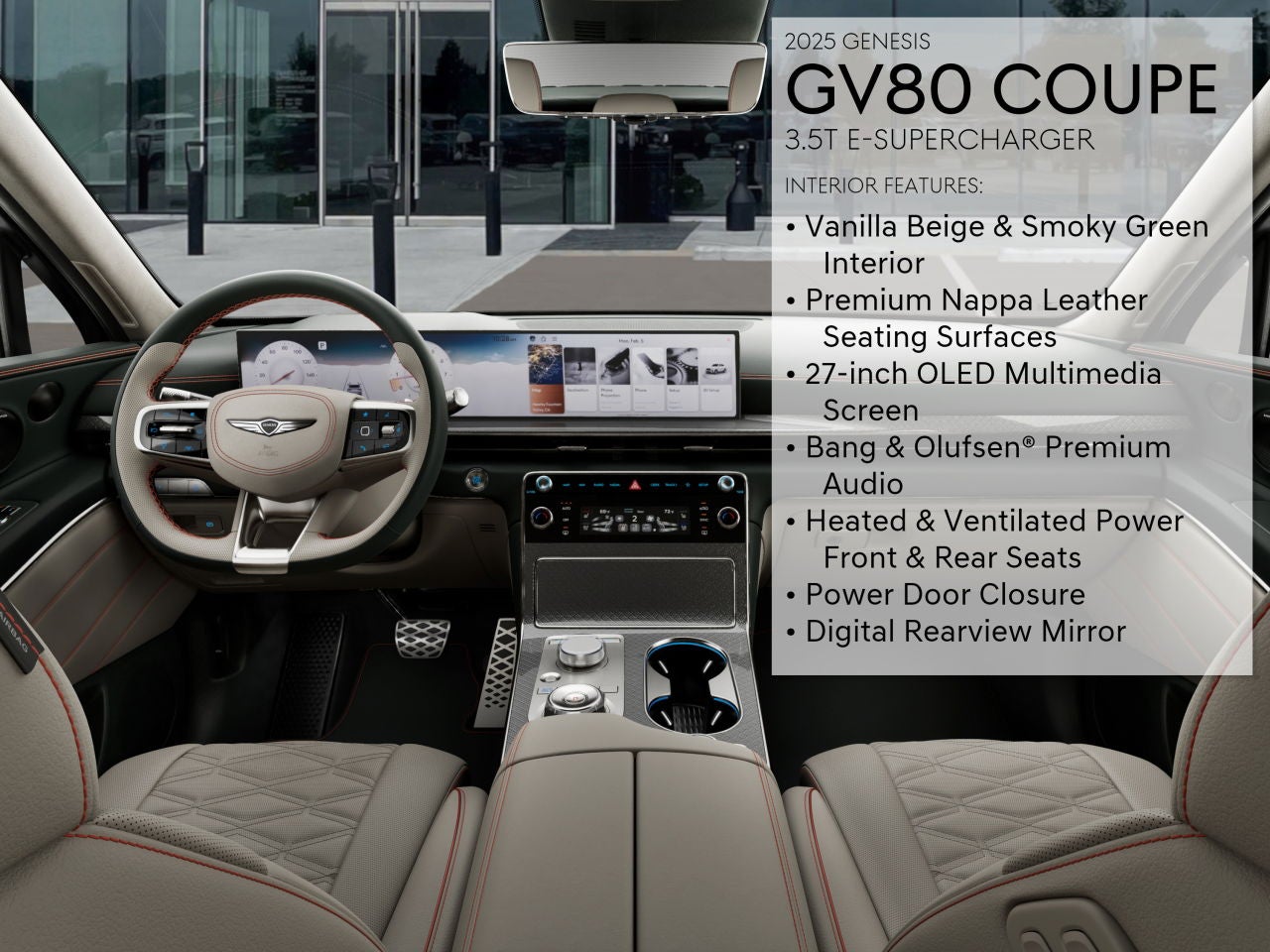 2025 Genesis GV80 Coupe 3.5T E-SC MHEV