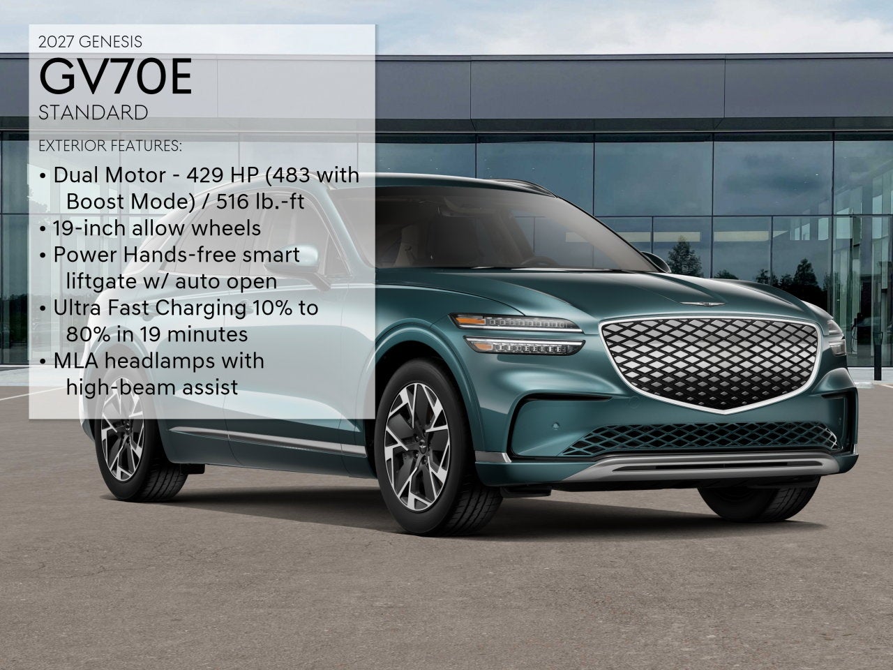 2027 Genesis Electrified GV70 STANDARD