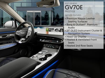 2027 Genesis Electrified GV70 PRESTIGE
