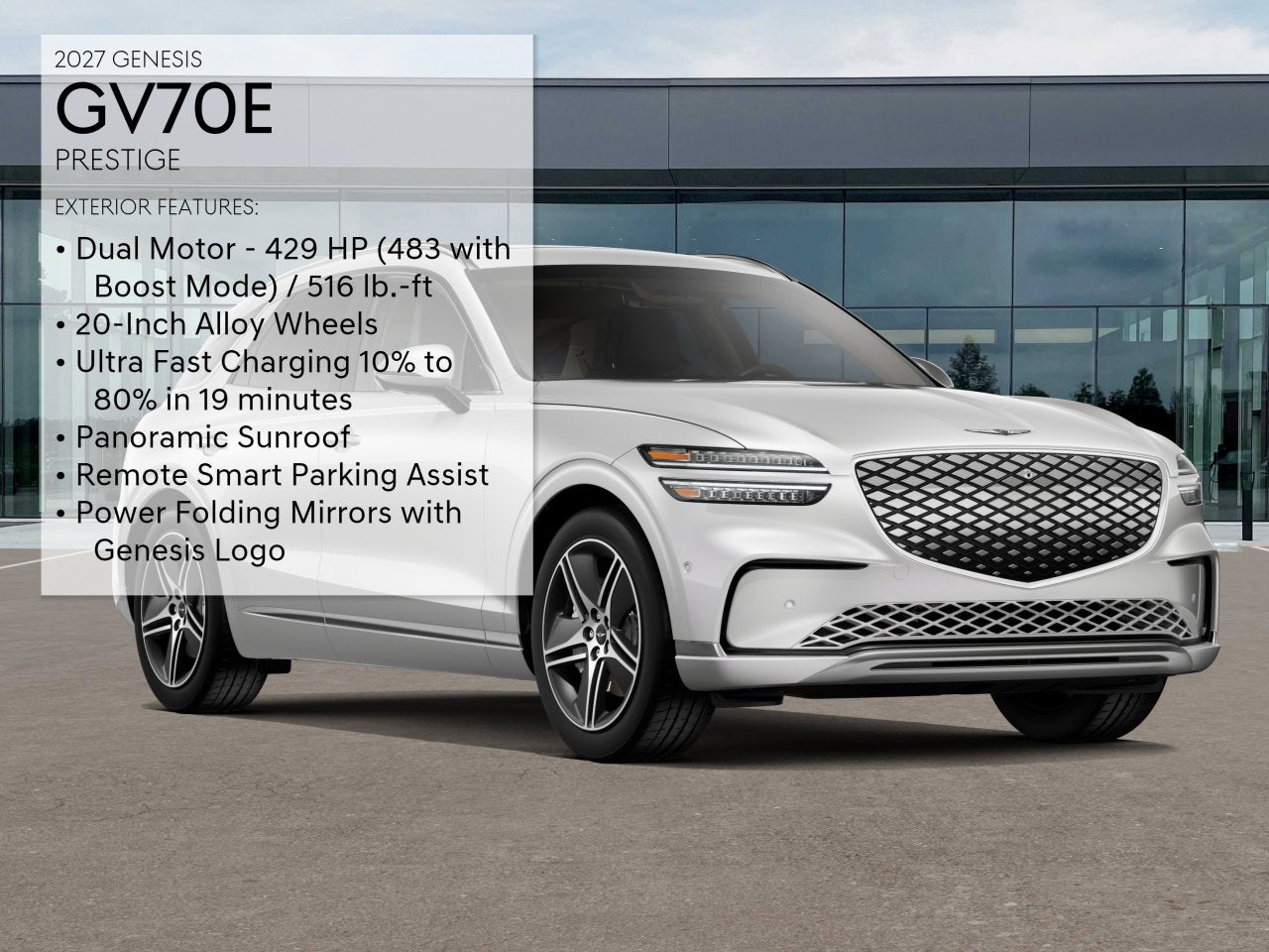 2027 Genesis Electrified GV70 PRESTIGE
