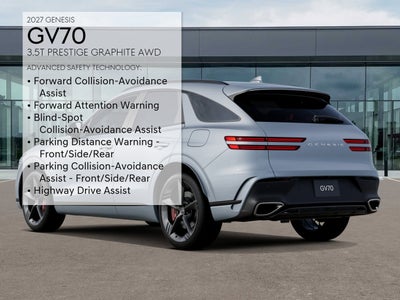 2027 Genesis GV70 3.5T PRESTIGE GRAPHITE