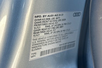 2023 Audi Q8 55 Premium Plus quattro