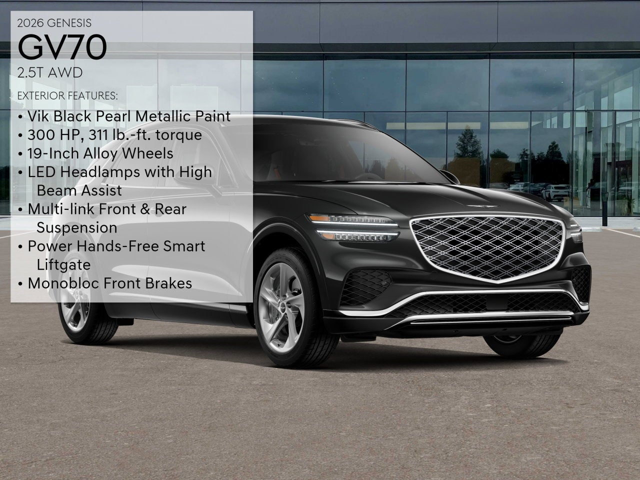 2026 Genesis GV70 2.5T