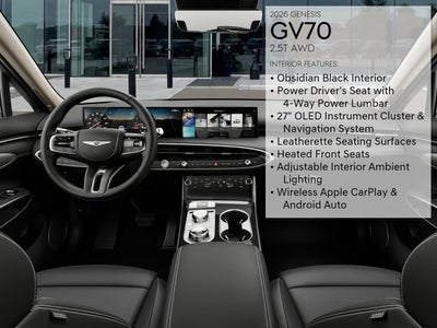 2026 Genesis GV70 2.5T