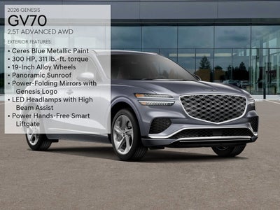 2026 Genesis GV70 2.5T Advanced