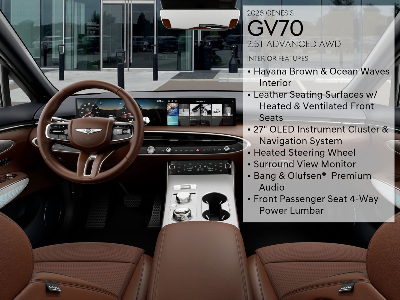 2026 Genesis GV70 2.5T ADVANCED