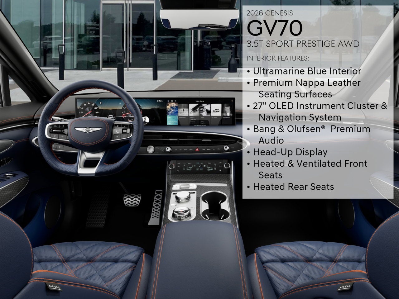 2026 Genesis GV70 3.5T Sport Prestige
