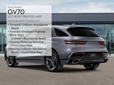 2026 Genesis GV70 3.5T SPORT PRESTIGE