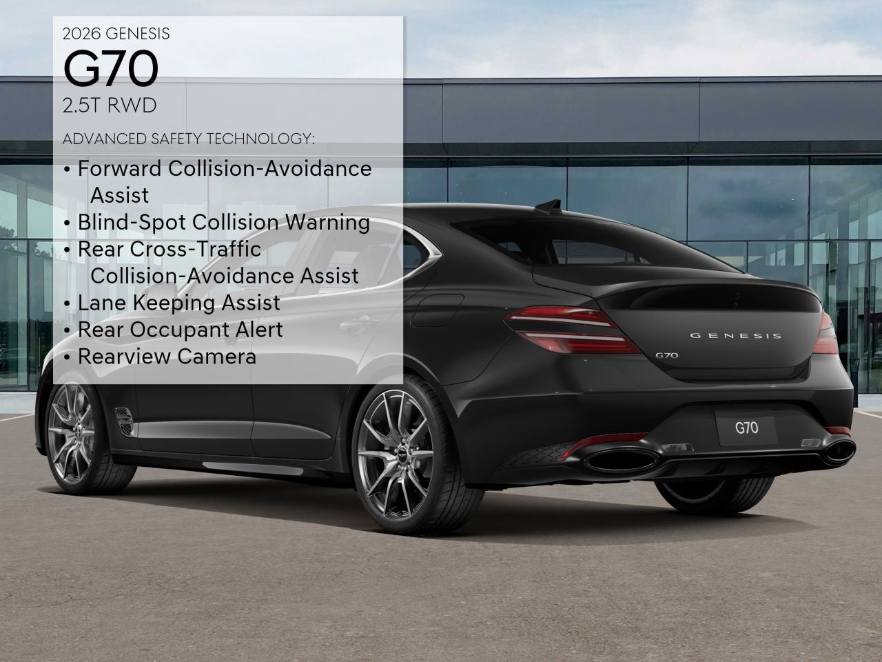 2026 Genesis G70 2.5T